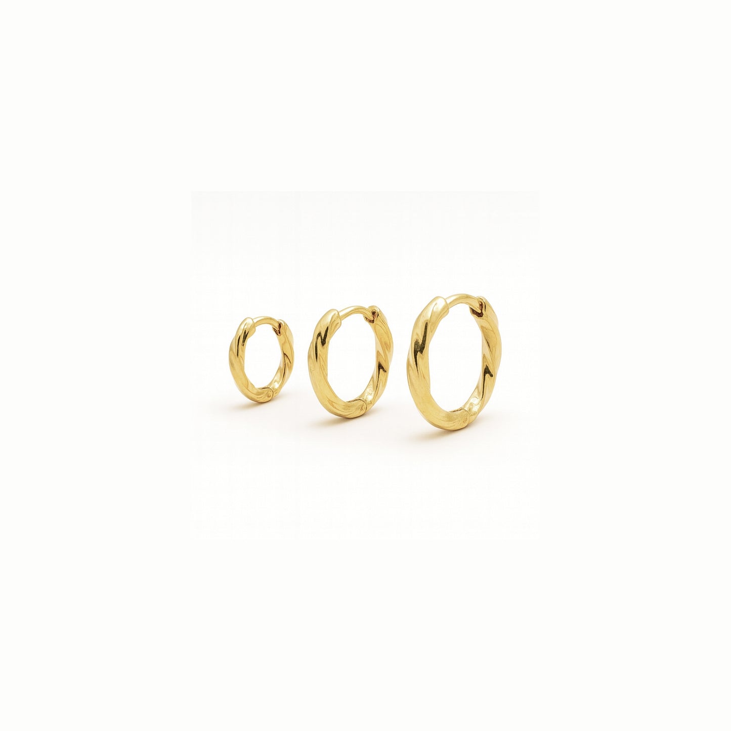 Orecchini “Twiny Set” in Acciaio Inox – 3 misure chic (6pz)