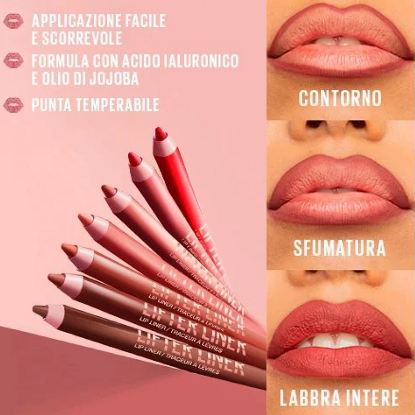 Maybelline – Lifter Liner | Matita Labbra Idratante con Acido Ialuronico