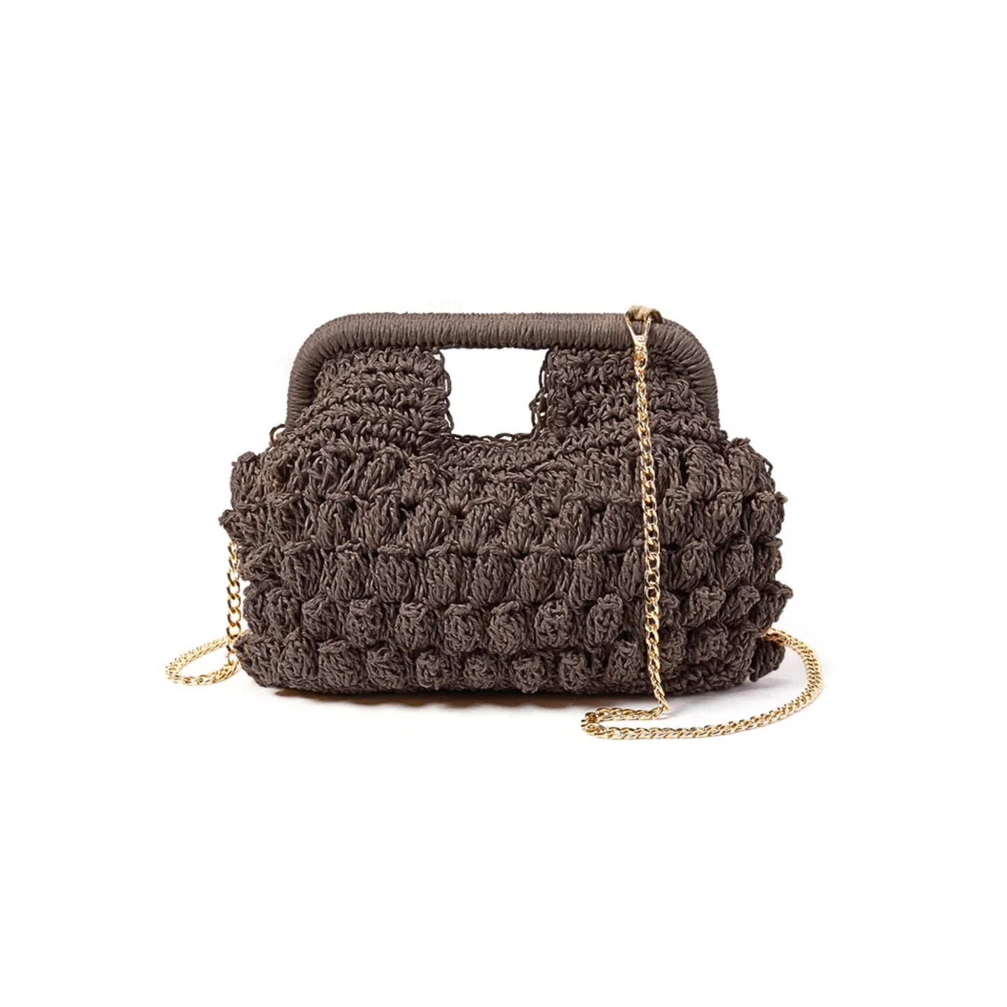 Aperina Bag | Borsa in rafia crochet