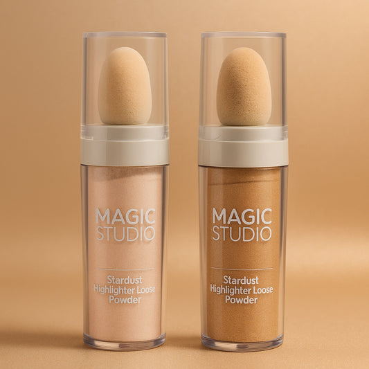 Stardust Highlighter Loose Powder - Illuminante Viso in Polvere Libera 9,6 g