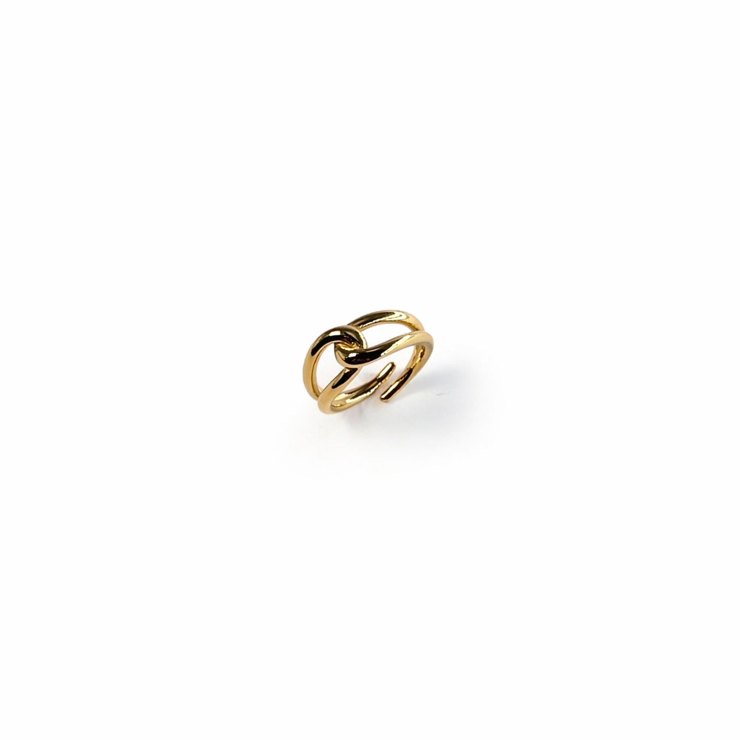 Anello Nodina Minimal Twist – Acciaio Inox Regolabile
