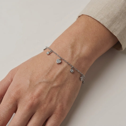 Bracciale Luce di Cuore in Acciaio Inox